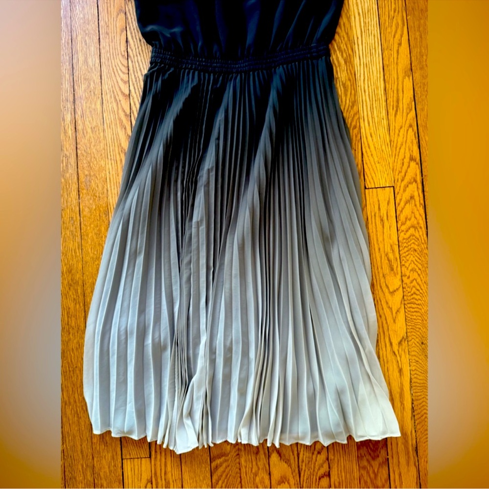 Club Monaco Ombre Pleated Dress - Size 4